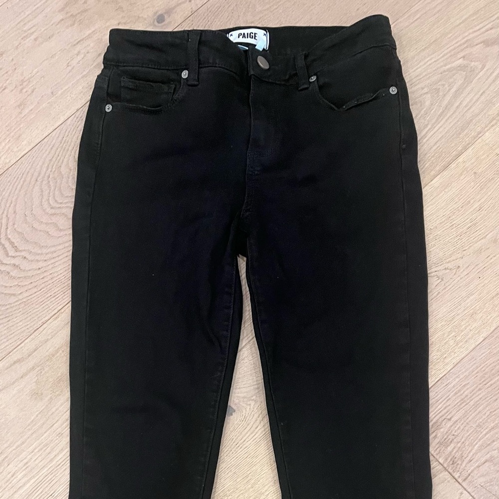 Paige high waisted skinny jeans